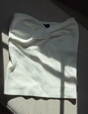 Tube Top White Size M thumbnail 1