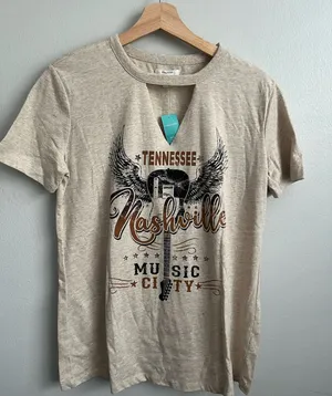 Nashville Shirt Tan Size XS thumbnail 1