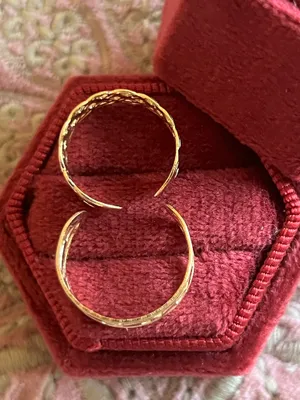 Women’s 10K Gold Plated (2) Toe Ring Set thumbnail 1