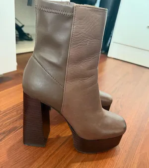 ALDO Brown Booties  thumbnail 1