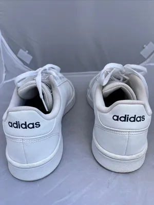 adidas Grand Court White and Black Classic Low Top Sneakers - Size 8.5 thumbnail 11
