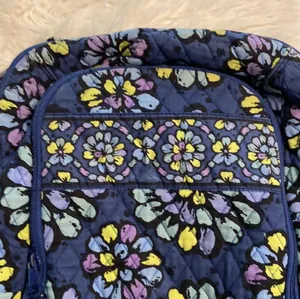 Vera Bradley Big Backpack outside condition excellent but inside have one rip thumbnail 3