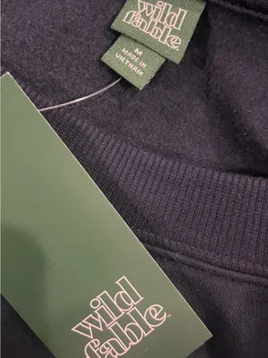 🌸New Wild Fable Navy Blue Crewneck Sweatshirt Size Medium🌸 thumbnail 5