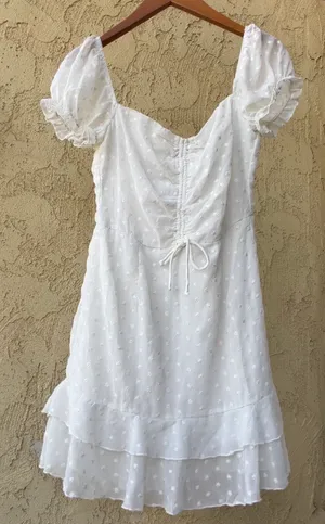 Princess Polly White Mini Dress thumbnail 2