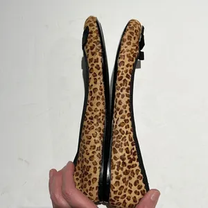 Nine‎ West Edwin Bow Cheetah Ballet Flats B63 thumbnail 5
