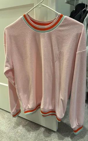 Starfit Pink Tessa Crewneck thumbnail 1