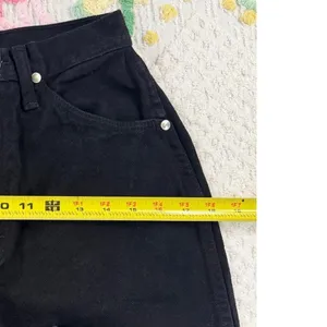 Wrangler Jeans Women 3/4x34 Black High Rise‎ Western Style Classic Denim Pants thumbnail 8