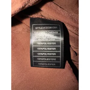 Steve Madden Chocolate Brown Satin Shark Bite Hem Dress Size XS thumbnail 7