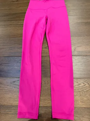 Athleta Pink Ultra High Rise Elation 7/8 Tight Leggings Hot Pink XXS - C11-519 thumbnail 3