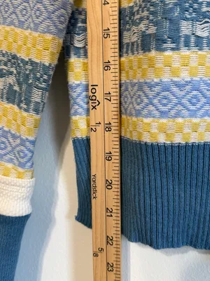 Free People We the Free Thermal Blue Size Small Boho to the woods long sleeve thumbnail 9