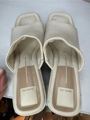 Dolce Vita Women's Elaria Sz 8 Platform Espadrille Wedge Slip On Sandal Resort thumbnail 7