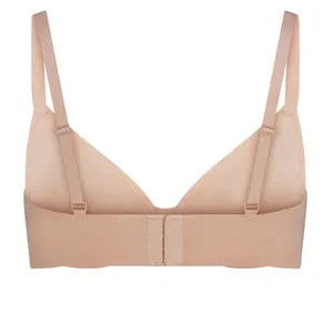 NWOT SKIMS NO SHOW‎ MOLDED UNLINED DEMI BRA - CLAY Size 36A thumbnail 2