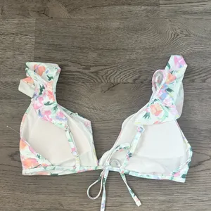 Abercrombie & Fitch‎ x Trevor Project Bikini Top SizeXXL Floral Ruffle Swim NWOT thumbnail 3