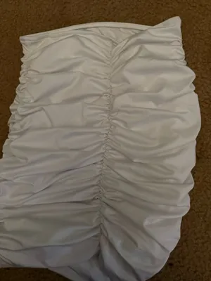 Amazon Mini Skirt White thumbnail 3