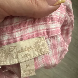 Gingham white and pink dress #cottagecore Size M thumbnail 5