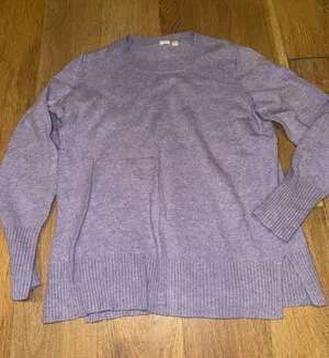 Lilac Crewneck Sweater thumbnail 1