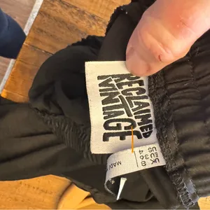 RECLAIMED VINTAGE‎ Jogger Pants Black Size 4 thumbnail 5