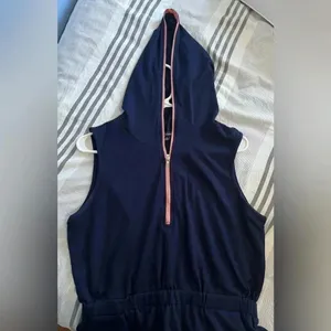 Chocolate USA sleeveless Jumpsuit Size L thumbnail 4