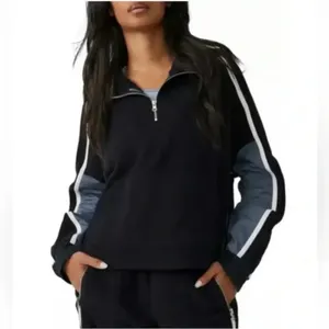 Free People Movement Arena Strip Half Zip Pullover XS thumbnail 3