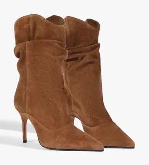 Shutz MARYANA SLOUCH NUBUCK BOOTIE thumbnail 1