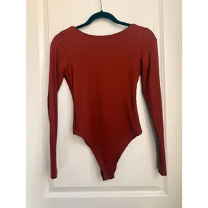 Meshki NEW Cheyenne Long Sleeve‎ Plunge Back Bodysuit Bodycone Small thumbnail 2