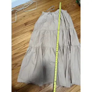 ARAMINTA JAMES Sunset Tiered Maxi Dress in‎ Tan Size Small thumbnail 8