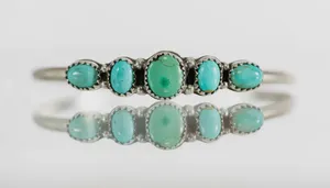 Sterling Silver 925 with Kingston Turquoise thumbnail 2