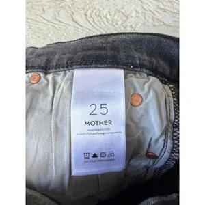 Mother Denim The Rascal Ankle Fray Jeans‎ Stitching In The Dark Grey Size 25 thumbnail 10