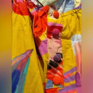 NWT FARM RIO Neon Macaws Maxi Dress Small thumbnail 4