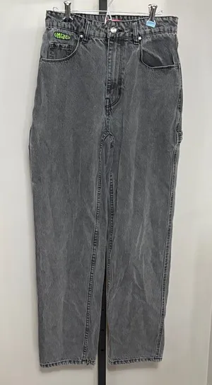 Empyre Tori 90s Size 4 Black Wash Carpenter Skate Jeans Baggy Denim thumbnail 1