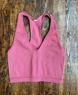 Free People Movement Free Throw Crop Woodrose XS-S thumbnail 2