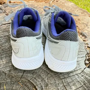 Saucony Cohesion Running Shoes GRAY/Blue Lace Up Womens Shoes thumbnail 3
