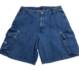 Vintage Polo Ralph Lauren Cargo Denim Shorts Jean Women's Plus Size 18 thumbnail 1