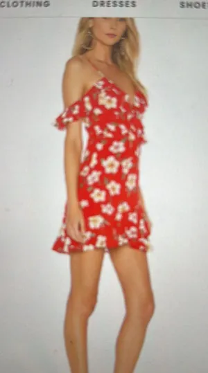 Revolve Majorelle salsa dress thumbnail 11