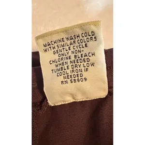 Vintage 90s Y2K Whimsigoth Brown Embroidered A-Line Maxi Skirt Cottagecore Sz 10 thumbnail 4