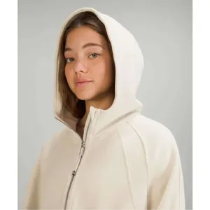 ✨Lululemon Scuba Oversized Half-Zip Ivory Sz XS/S Hoodie✨ thumbnail 2