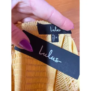 NWT Lulus Summer Invite Yellow Tie-Strap Tiered Midi Dress Ruffled Gala Size M thumbnail 7