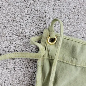 BillaBong Wild Pursuit Overall Romper Womens S Green Spaghetti Tie Shorts Casual thumbnail 7