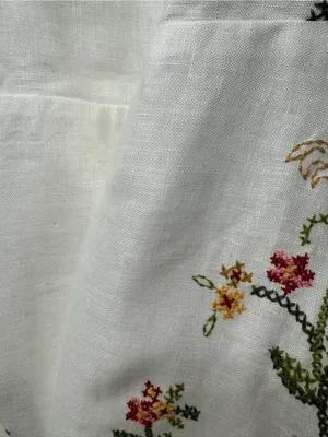 NWT Farm Rio Flower Embroidery Sleeveless Midi Dress | Boho Maxi-Style thumbnail 10
