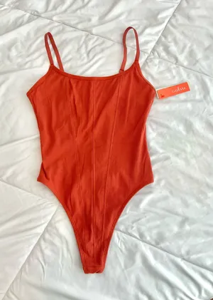 Target NWT ribbed bodysuit thumbnail 1