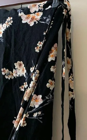 American Eagle Floral Maxi Skirt Size Medium thumbnail 4