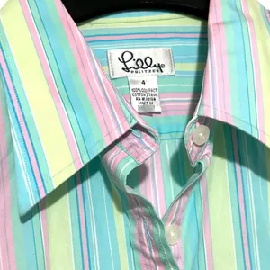 Lilly Pulitzer Vintage Fitted Button Down Top 4 thumbnail 3