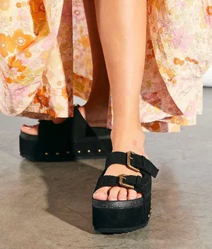 Free People Flatform Sandals thumbnail 2