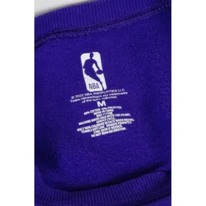 Women's LA Lakers NBA Graphic Pullover Sweatshirt - Purple Medium thumbnail 5
