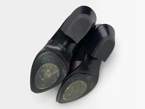 Coach 1941 Bandit Chelsea Ankle Boots Black Oxblood Leather Size 5 NIB thumbnail 8