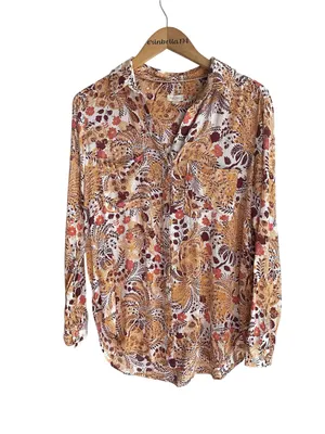 Anthropologie Pilcro Romy Relaxed Button Down Shirt thumbnail 3