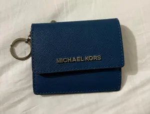 Michael Kors Blue Small Wallet   thumbnail 1