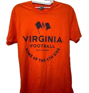 UVA University of Virginia Football Scott Stadium Next Level Apparel Tee Shirt S thumbnail 1