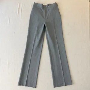 Cache Vintage made in USA High Rise Straight Leg Dress Pants Womens 2 Gray thumbnail 2