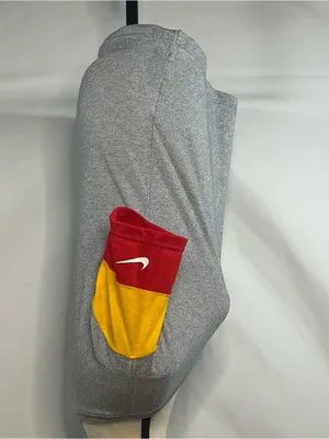 Nike Kansas City Chiefs NFL Gray Dri-FIT V-Neck Women’s Logo Shirt Small thumbnail 3